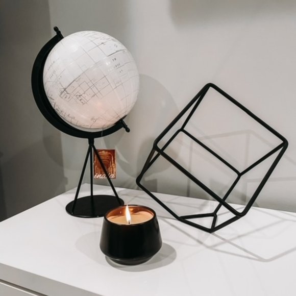 Unknown Other - Contemporary Black & White GLOBE! - Modern Decor